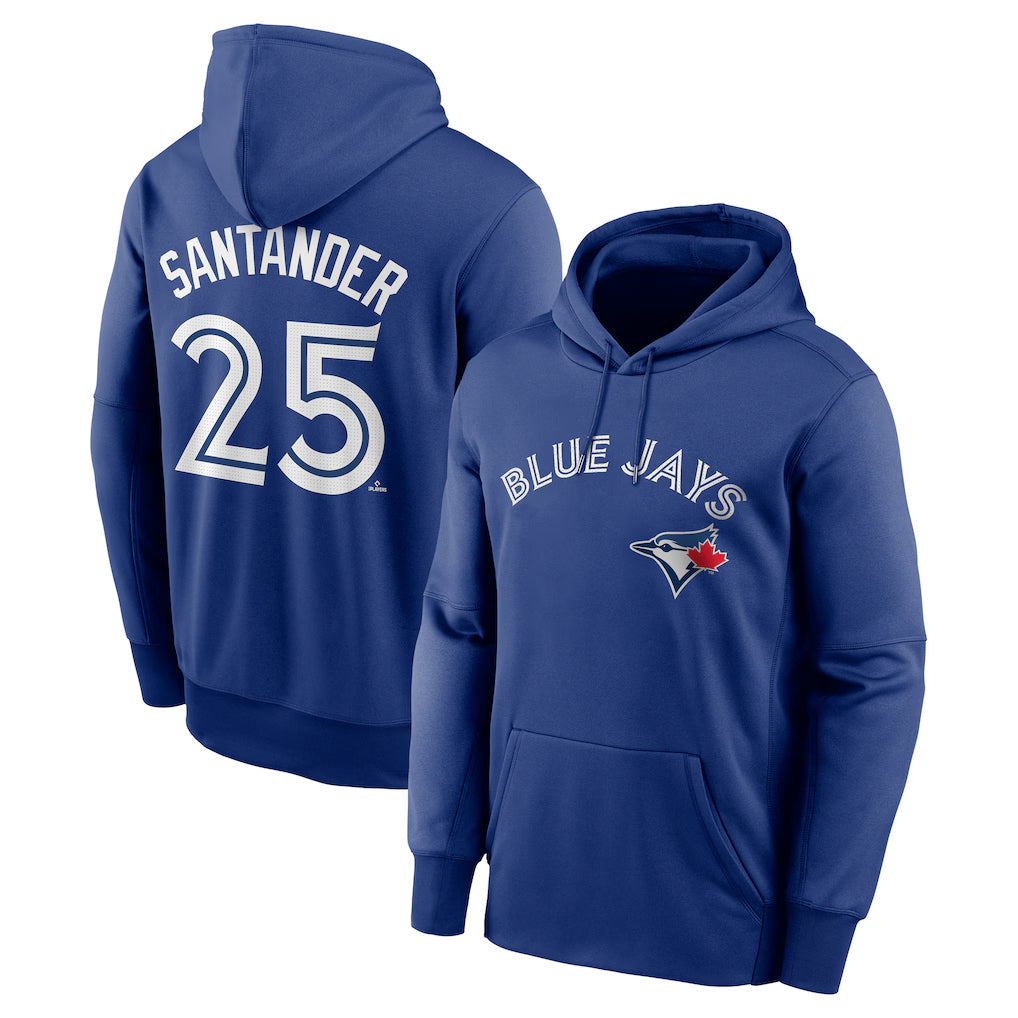 Tlead T.Blue Jays #25 Anthony Santander Player Royal Performance Pullover Hoodie