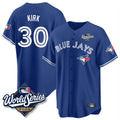 Tlead T.Blue Jays #30 Alejandro Kirk Player Royal 2025 World Series Limited Stitched Jerseys