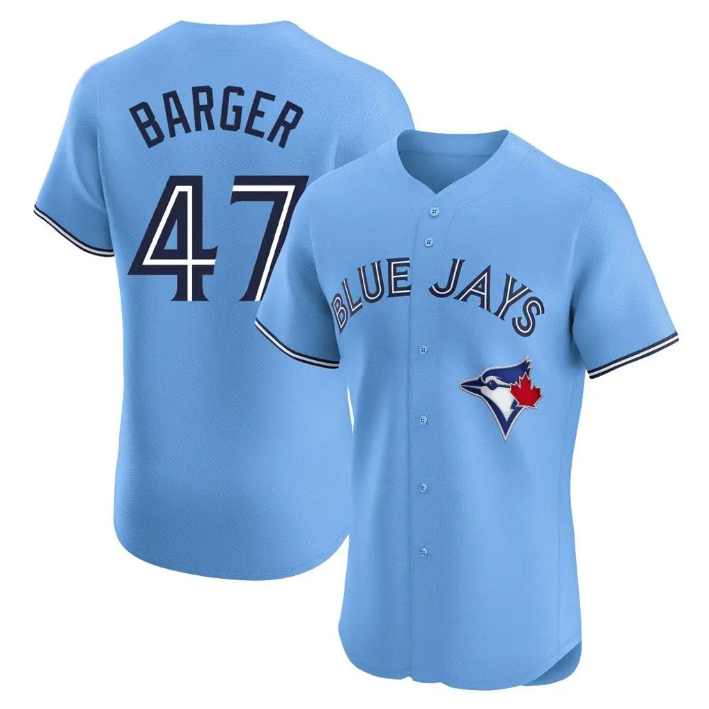 Tlead T.Blue Jays #47 Addison Barger Player Blue Elite Limited Stitched Jerseys