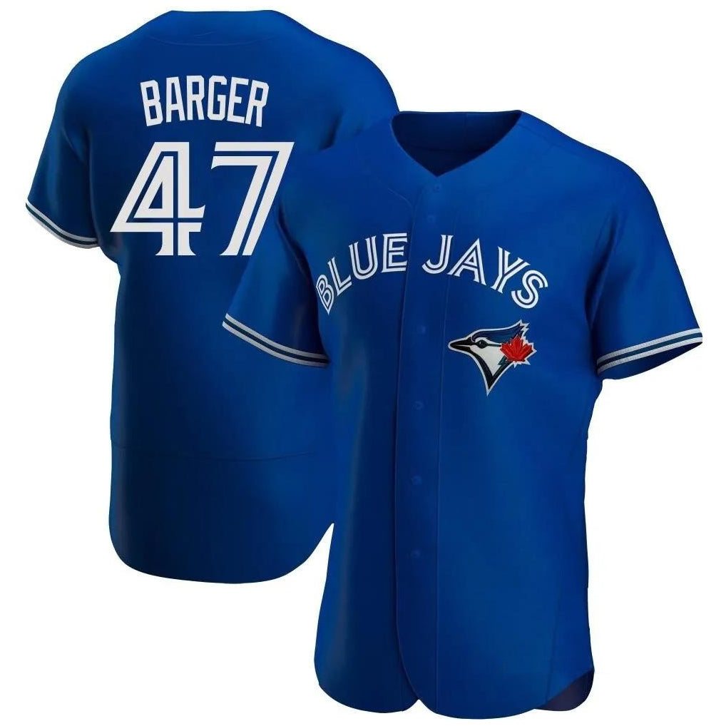 Tlead T.Blue Jays #47 Addison Barger Player Royal Elite Limited Stitched Jerseys