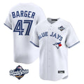 Tlead T.Blue Jays #47 Addison Barger Player White 2025 World Series Limited Stitched Jerseys