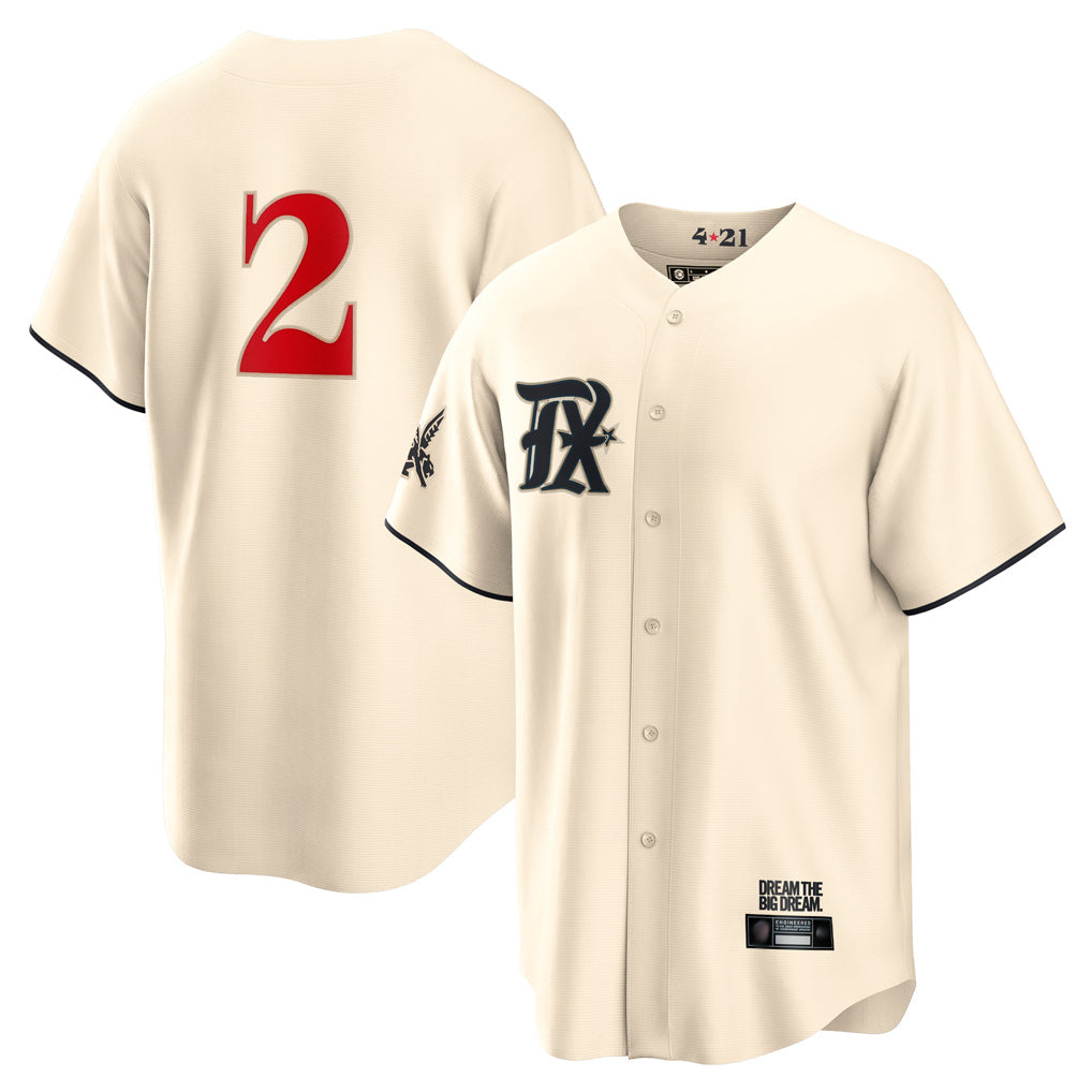 Tlead T.Rangers #2 Marcus Semien Player Cream Limited City Connect Stitched Jerseys
