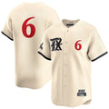 Tlead T.Rangers #6 Josh Jung Player Cream Limited City Connect Cream Stitched Jerseys