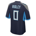 Tlead T.Titans #0 Calvin Ridley Player Navy Home Game Stitched Jerseys