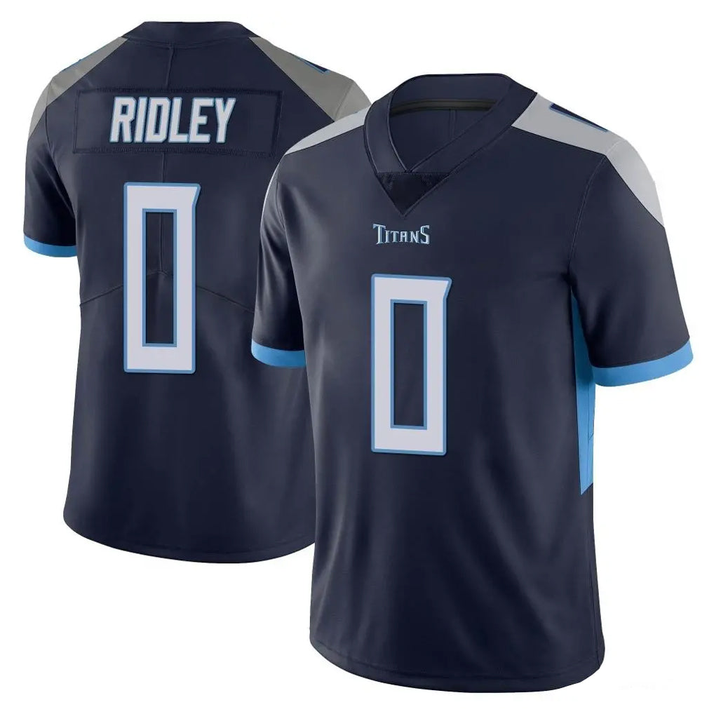 Tlead T.Titans #0 Calvin Ridley Player Navy Limited Vapor Untouchable Home Game Stitched Jerseys