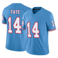 Tlead T.Titans #14 Carnell Tate Player Light Blue Limited Vapor F.U.S.E. Home Game Stitched Jerseys