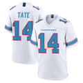 Tlead T.Titans #14 Carnell Tate Player White 2026 Game Home Stitched Jerseys