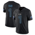 Tlead T.Titans #1 Cameron Ward Player Black Impact Limited Home Game Stitched Jerseys
