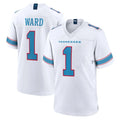 Tlead T.Titans #1 Cameron Ward Player White 2026 Game Home Stitched Jerseys