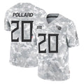 Tlead T.Titans #20 Tony Pollard Player Arctic Camo Limited Salute to Service Home Game Stitched Jerseys