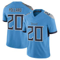 Tlead T.Titans #20 Tony Pollard Player Light Blue Vapor F.U.S.E. Limited Home Game Stitched Jerseys