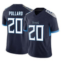 Tlead T.Titans #20 Tony Pollard Player Navy Limited Vapor F.U.S.E. Home Game Stitched Jerseys