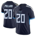 Tlead T.Titans #20 Tony Pollard Player Navy Limited Vapor Untouchable Home Game Stitched Jerseys