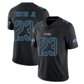 Tlead T.Titans #23 Kevin Winston Jr. Player Black Impact Limited Home Game Stitched Jerseys
