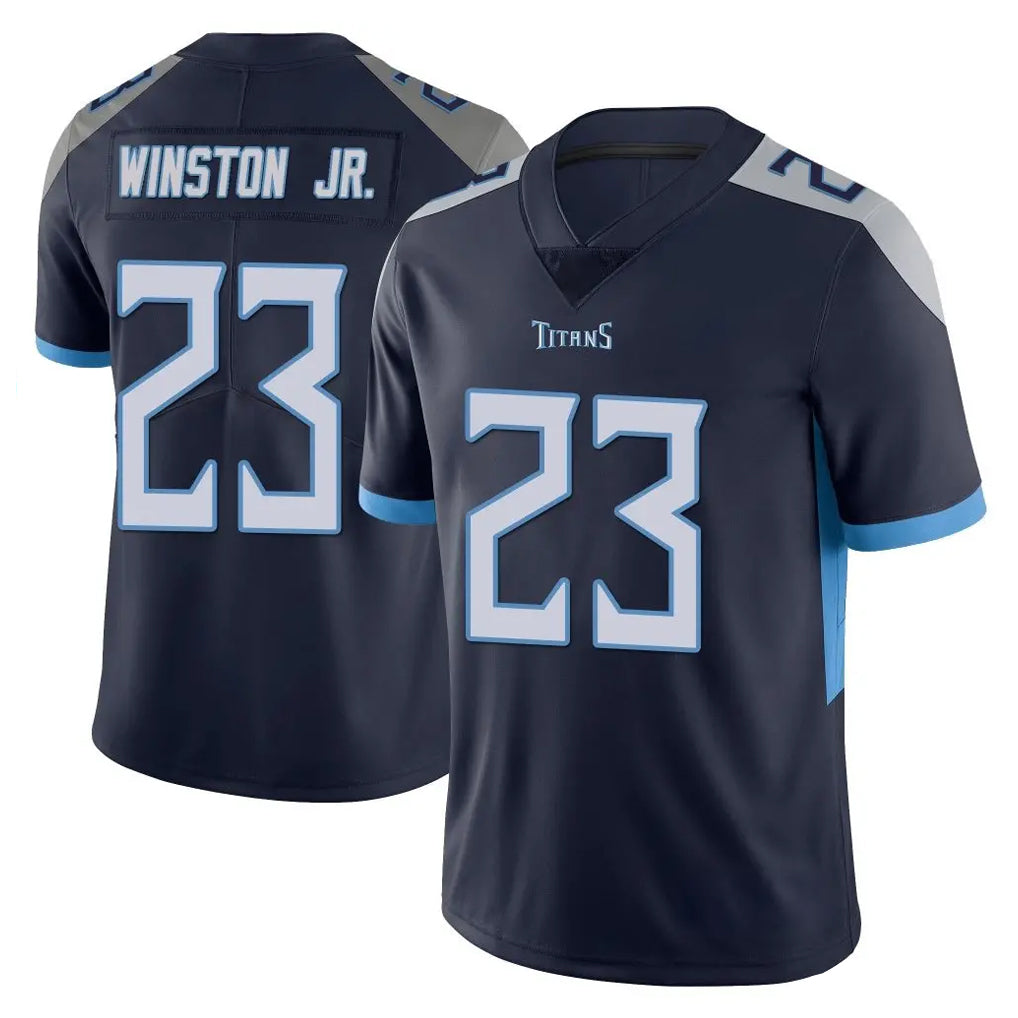 Tlead T.Titans #23 Kevin Winston Jr. Player Navy Limited Vapor Untouchable Home Game Stitched Jerseys
