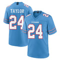 Tlead T.Titans #24 Alontae Taylor Player Light Blue 2026 Game Home Stitched Jerseys