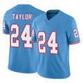 Tlead T.Titans #24 Alontae Taylor Player Light Blue Limited Vapor F.U.S.E. Home Game Stitched Jerseys