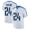 Tlead T.Titans #24 Alontae Taylor Player White Limited Vapor Untouchable Home Game Stitched Jerseys
