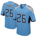Tlead T.Titans #26 Marcus Harris Player Light Blue Home Game Stitched Jerseys