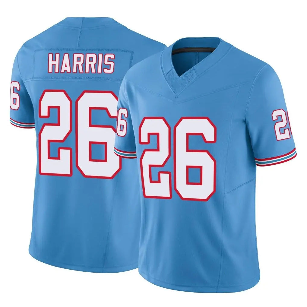 Tlead T.Titans #26 Marcus Harris Player Light Blue Limited Vapor F.U.S.E. Home Game Stitched Jerseys