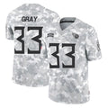 Tlead T.Titans #33 Cedric Gray Player Arctic Camo Limited Salute to Service Home Game Stitched Jerseys