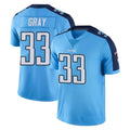 Tlead T.Titans #33 Cedric Gray Player Light Blue Limited Color Rush Home Game Stitched Jerseys