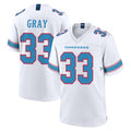 Tlead T.Titans #33 Cedric Gray Player White 2026 Game Home Stitched Jerseys