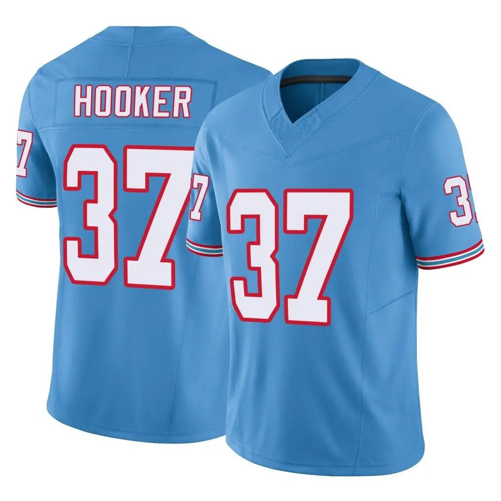Tlead T.Titans #37 Amani Hooker Player Light Blue Limited Vapor F.U.S.E. Home Game Stitched Jerseys