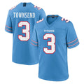 Tlead T.Titans #3 Tommy Townsend Player Light Blue 2026 Game Home Stitched Jerseys