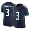 Tlead T.Titans #3 Tommy Townsend Player Navy Limited Vapor F.U.S.E. Home Game Stitched Jerseys