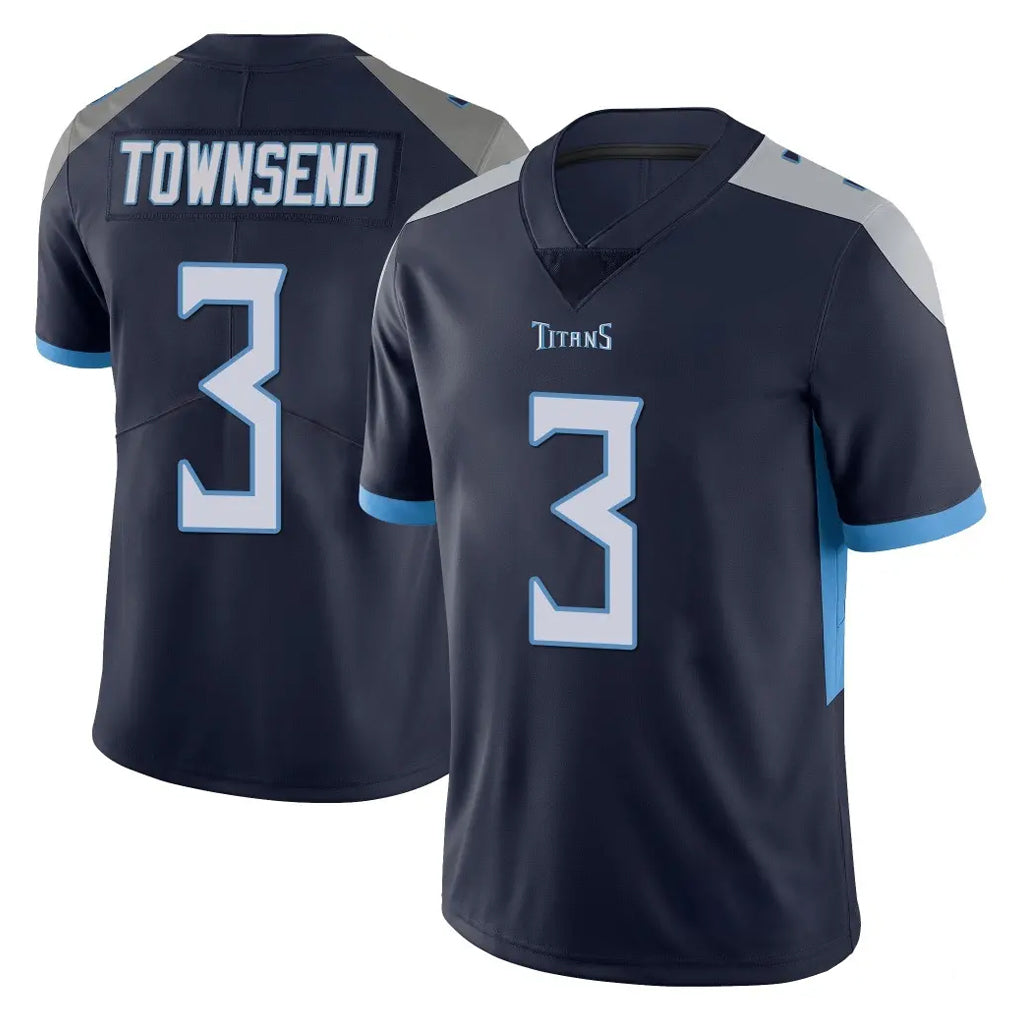 Tlead T.Titans #3 Tommy Townsend Player Navy Limited Vapor Untouchable Home Game Stitched Jerseys