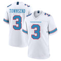 Tlead T.Titans #3 Tommy Townsend Player White 2026 Game Home Stitched Jerseys