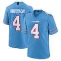 Tlead T.Titans #4 Wan'Dale Robinson Player Light Blue 2026 Game Home Stitched Jerseys
