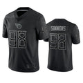Tlead T.Titans #98 Jeffery Simmons Player Black RFLCTV Limited Stitched Jerseys