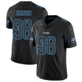 Tlead T.Titans #98 Jeffery Simmons Player Elite Light Blue Vapor Untouchable Stitched Jerseys