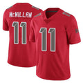 Tlead TB.Buccaneers #11 Jalen McMillan Player Red Limited Color Rush Home Game Stitched Jerseys