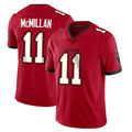 Tlead TB.Buccaneers #11 Jalen McMillan Player Red Limited Vapor Home Game Stitched Jerseys