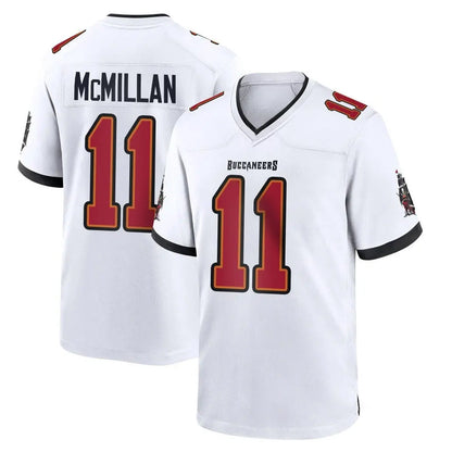 Tlead TB.Buccaneers #11 Jalen McMillan Player White Home Game Stitched Jerseys