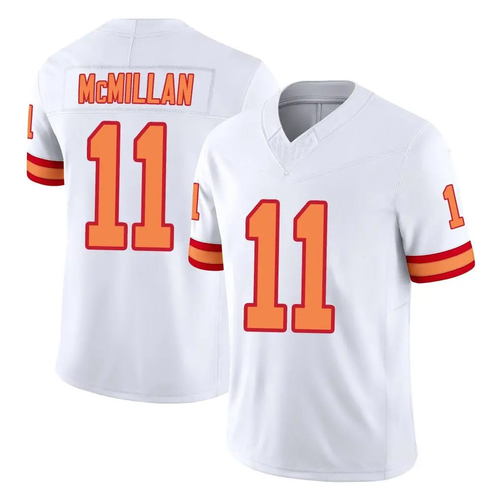 Tlead TB.Buccaneers #11 Jalen McMillan Player White Limited '76 Vapor F.U.S.E. Home Game Stitched Jerseys