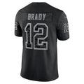 Tlead TB.Buccaneers #12 Tom Brady Player Black RFLCTV Limited Stitched Jerseys