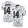 Tlead TB.Buccaneers #14 Chris Godwin Jr. Player Arctic Camo Limited Salute To Service Home Game Stitched Jerseys