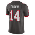 Tlead TB.Buccaneers #14 Chris Godwin Jr. Player Pewter Vapor Limited Stitched Jerseys