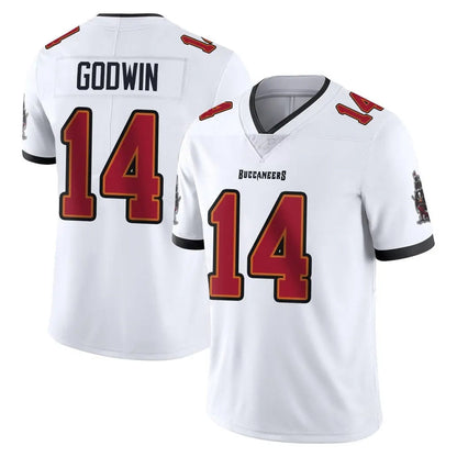 Tlead TB.Buccaneers #14 Chris Godwin Jr. Player White Limited Vapor Untouchable Home Game Stitched Jerseys