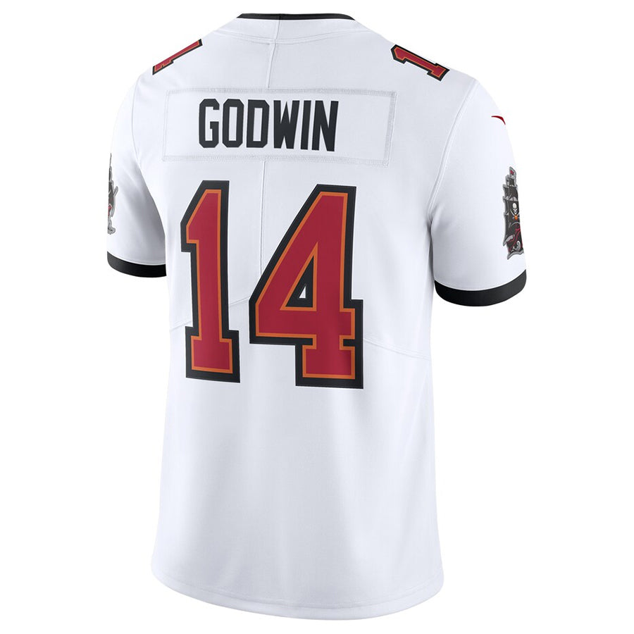 Tlead TB.Buccaneers #14 Chris Godwin Jr. Player White Vapor Limited Stitched Jerseys