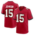 Tlead TB.Buccaneers #15 Tez Johnson Player Red Home Game Stitched Jerseys