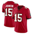 Tlead TB.Buccaneers #15 Tez Johnson Player Red Limited Vapor Home Game Stitched Jerseys