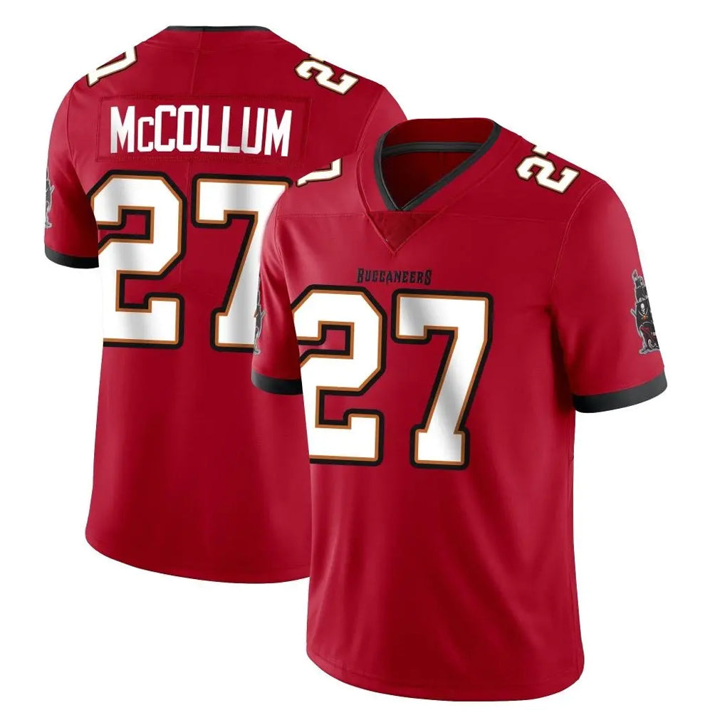 Tlead TB.Buccaneers #27 Zyon McCollum Player Red Limited Vapor F.U.S.E. Home Game Stitched Jerseys