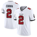 Tlead TB.Buccaneers #2 Emeka Egbuka Player White Limited Vapor Untouchable Home Game Stitched Jerseys