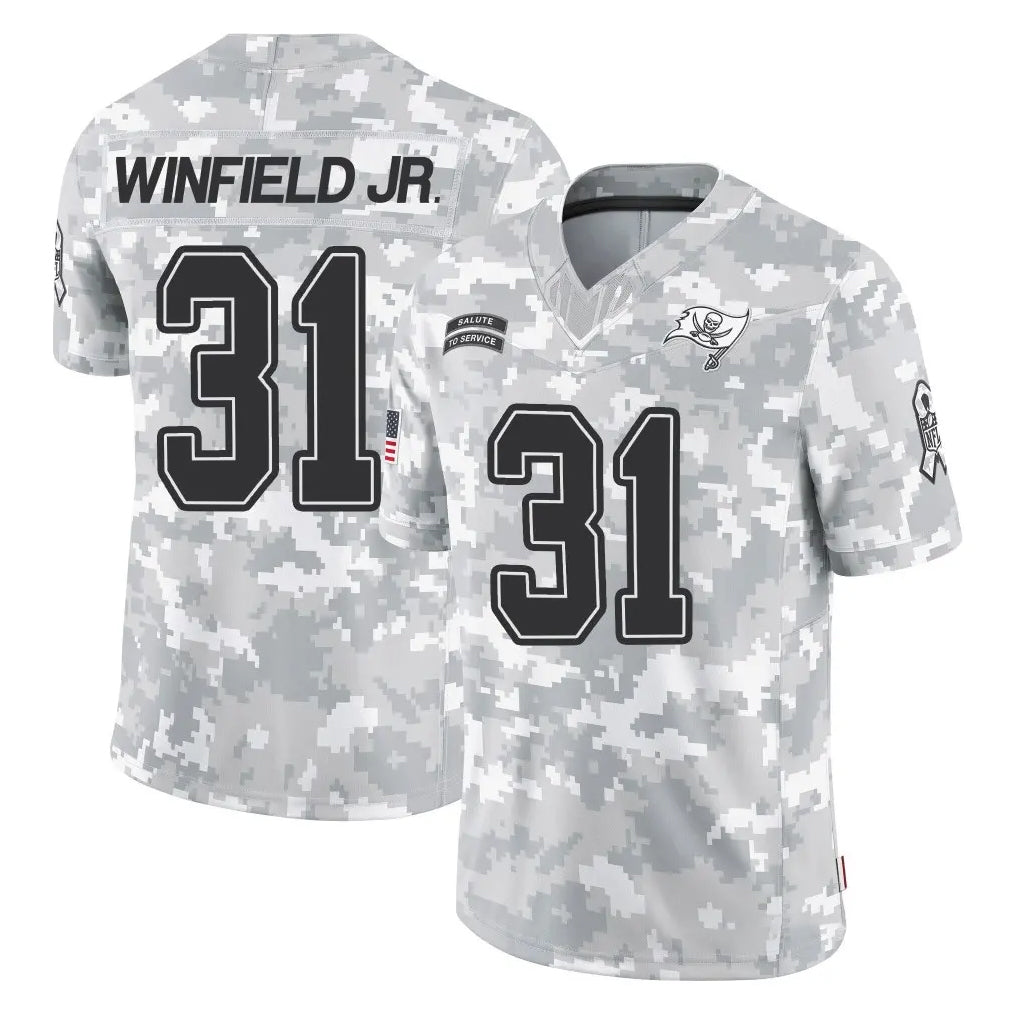 Tlead TB.Buccaneers #31 Antoine Winfield Jr. Player Arctic Camo Limited Salute To Service Home Game Stitched Jerseys