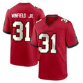 Tlead TB.Buccaneers #31 Antoine Winfield Jr. Player Red Home Game Stitched Jerseys